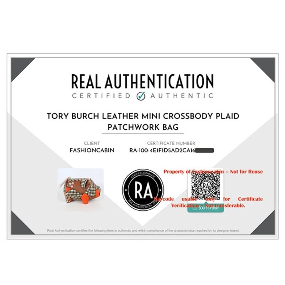 NWT Tory Burch Leather Plaid Patchwork Crossbody … - image 3